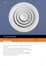 DCN circular diffusers