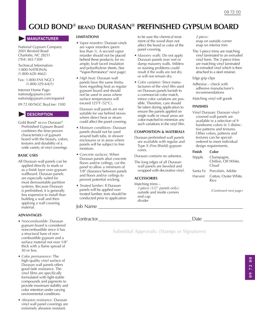 National Gypsum Fire Resistance Design Manual goomaxx