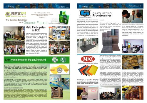 Getz News Letter 2011