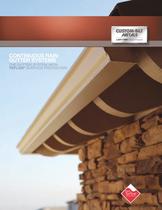 CONTINUOUS RAIN GUTTER SYSTEM