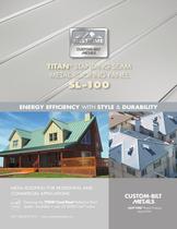  TITAN&reg;  STANDING SEAM METAL ROOFING PANEL SL -100