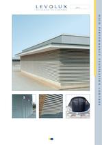 High performance ventilation louvres