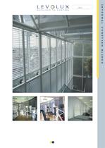 Internal venetian blinds