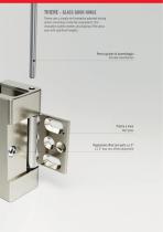 Thiene Glass Door Hinge Gsf Italian Innovative Glass Fixing Pdf