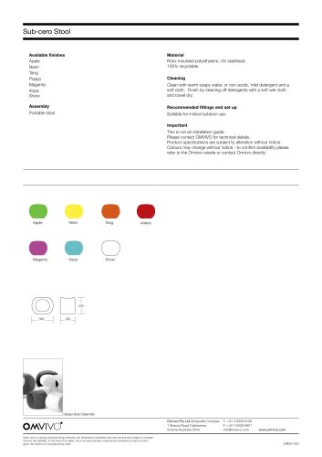 OMVIVO SPECIFICATION CATALOGUE
