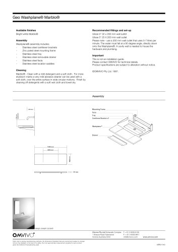 OMVIVO SPECIFICATION CATALOGUE