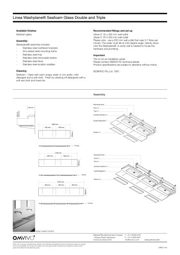 OMVIVO SPECIFICATION CATALOGUE