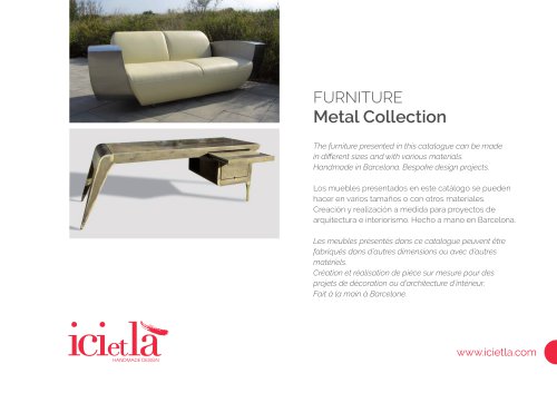 ICI ET LÀ - Furniture - Collection 2013