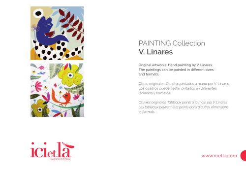 ICI ET LÀ - Painting - Vanessa Linares - 2013