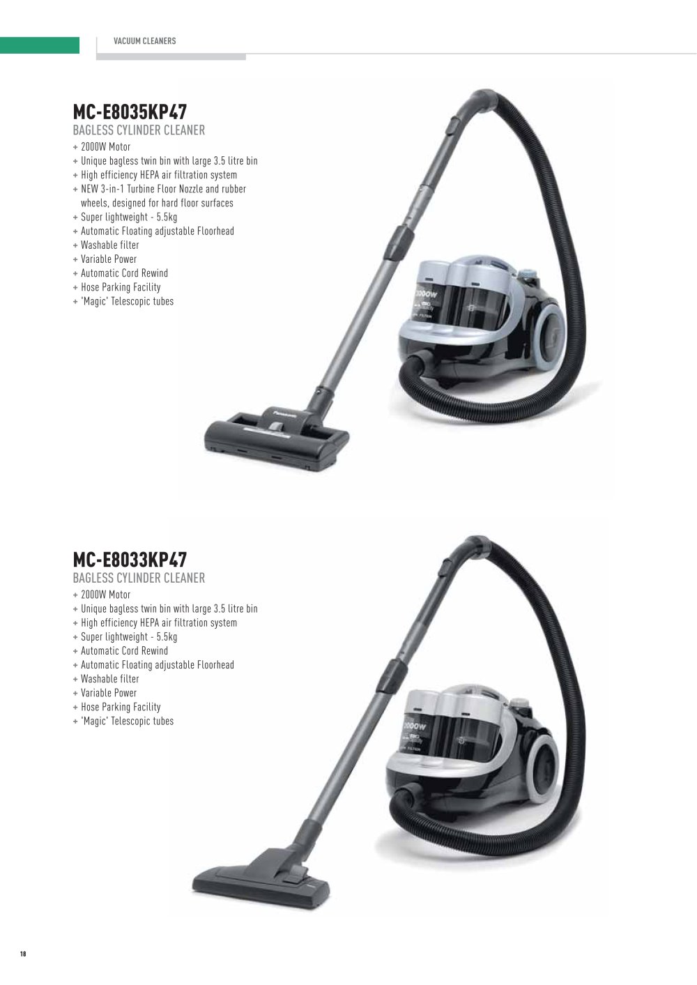 PANASONIC Home Appliances - 