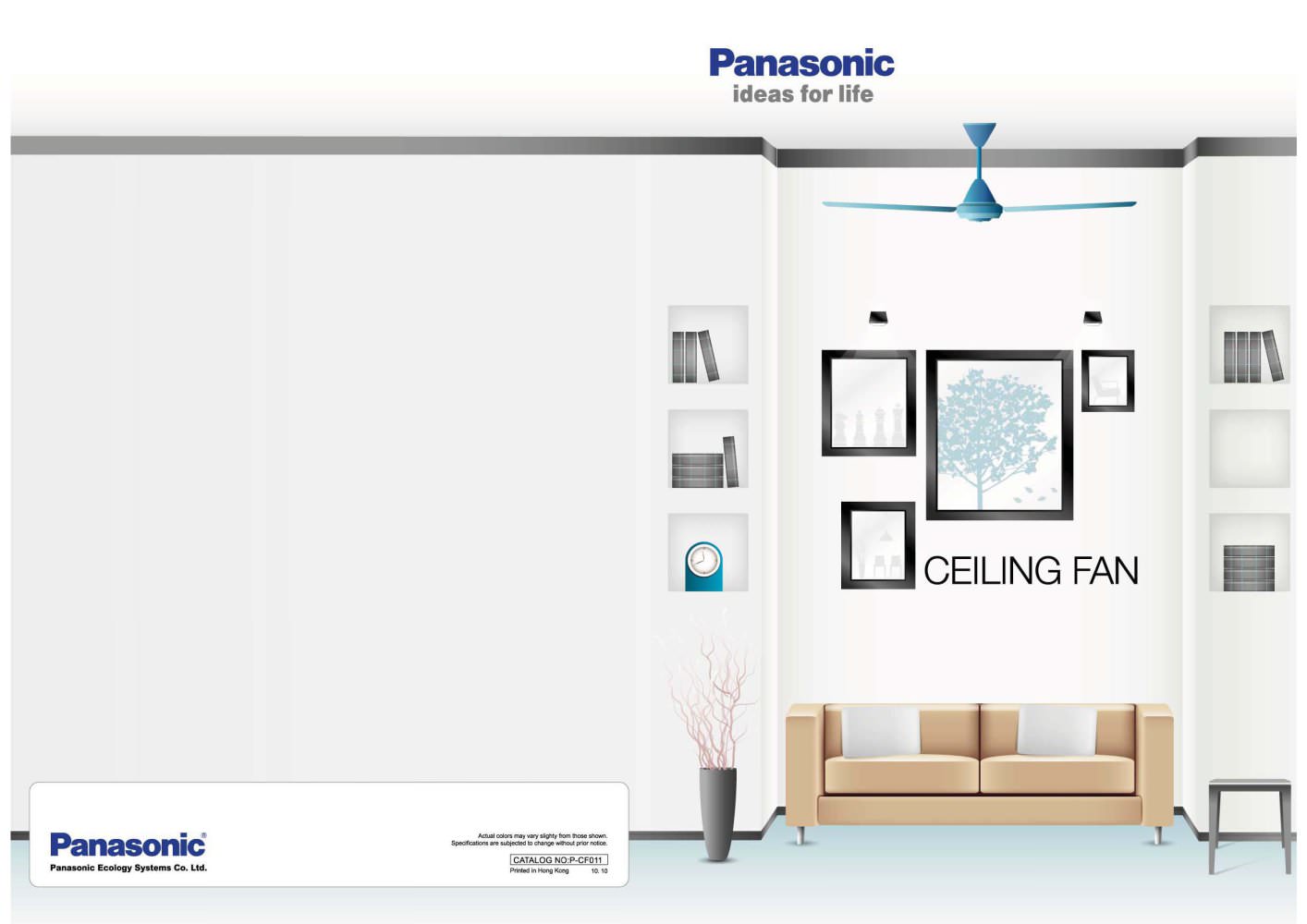 Ceiling Fan Panasonic Home Appliances Catalogues Ceiling Fan 1 10 Pages