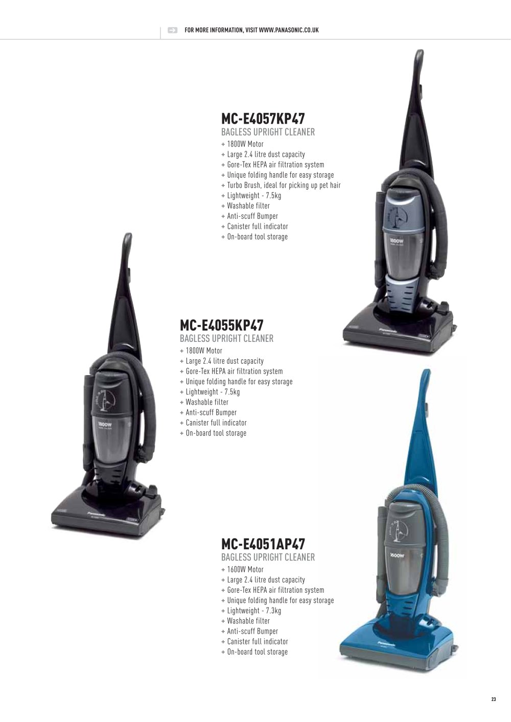 PANASONIC Home Appliances - 15521