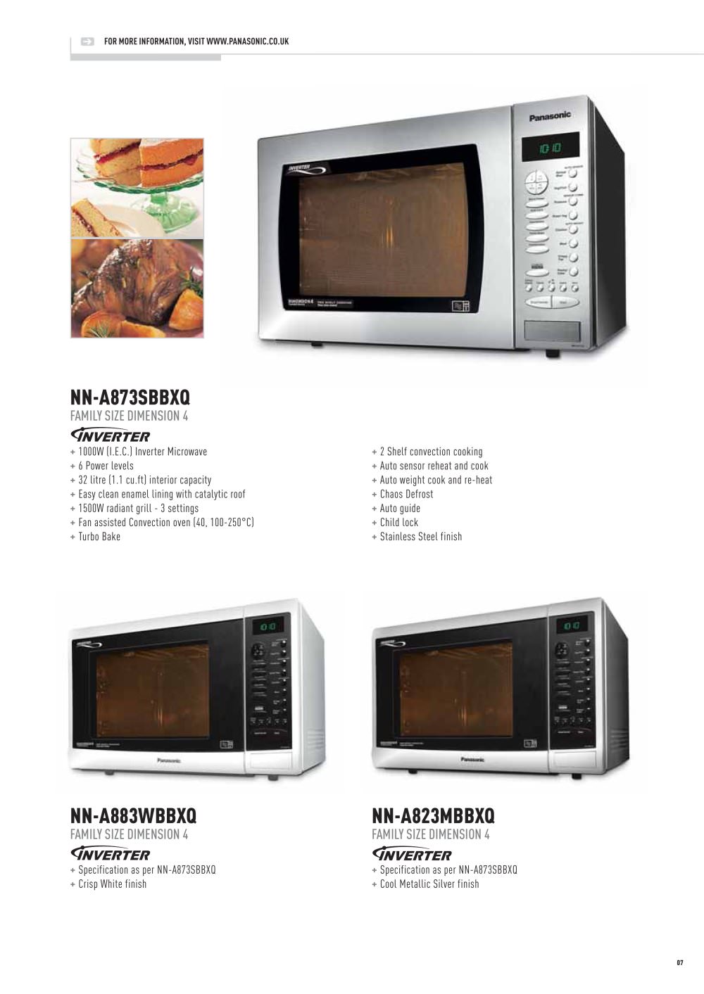 PANASONIC Home Appliances - 27966, 17119