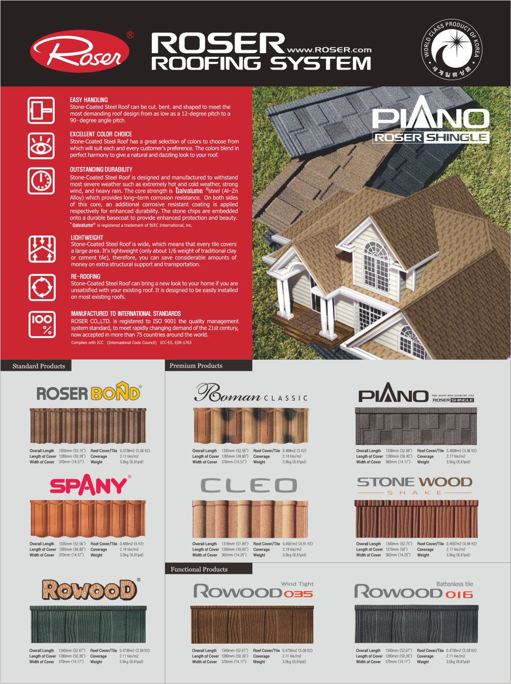 1 page cataogue roser co ltd pdf catalogues documentation