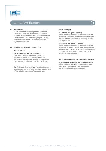  Solitex WA Breathable Wall Protection Membrane