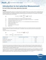 Introduction to Ion-selective Measurement