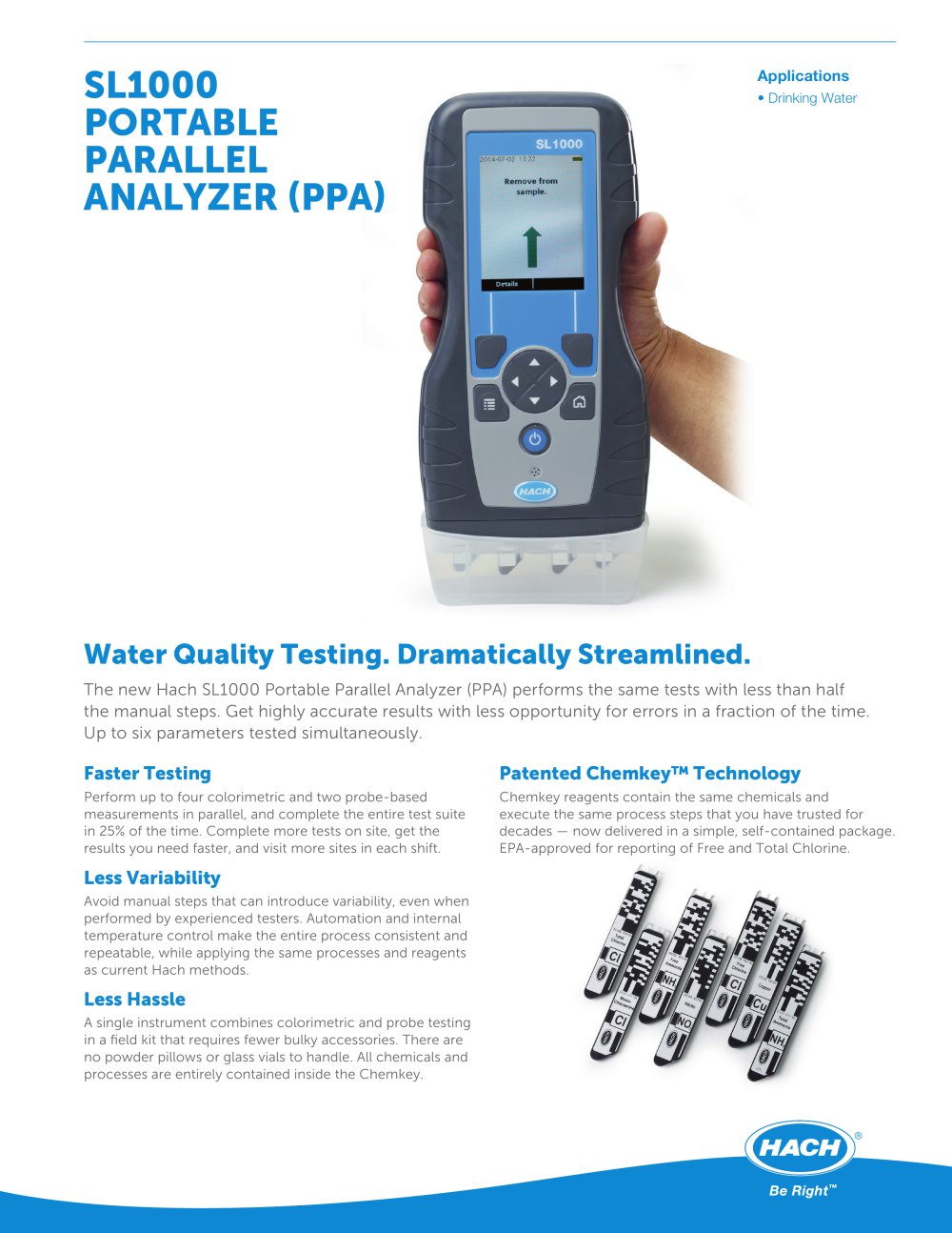 sl1000 portable parallel analyzer