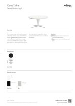 Cone Table Vitra Pdf Catalogs Documentation Brochures