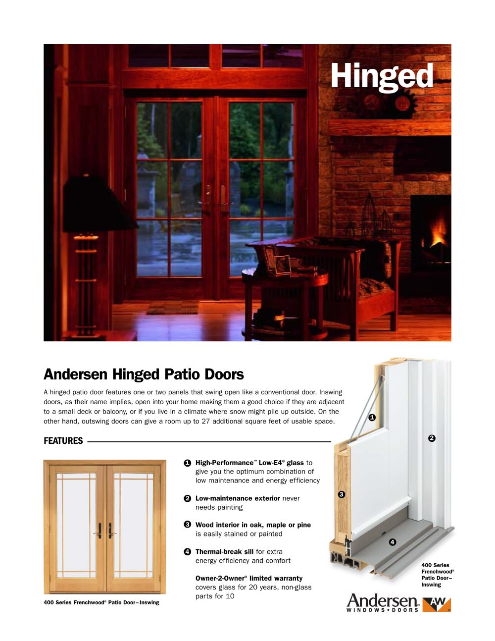 Andersen Patio Doors