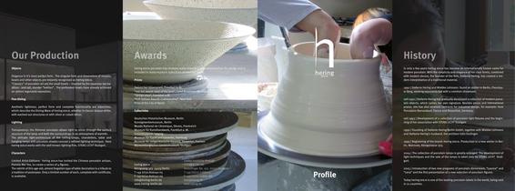 STENG LICHT Image flyer 'hering by STENG' porcelain lights