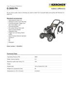 G 2600 PH