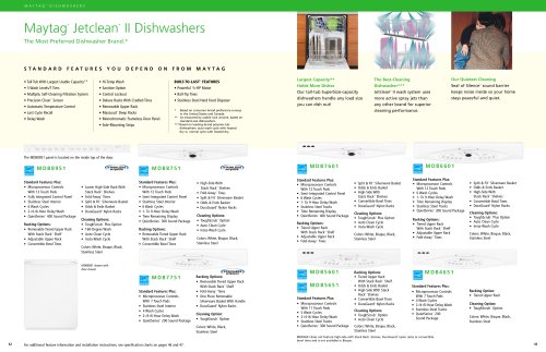 Kitchen-Dishwasher, Disposer Brochure