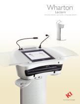 Wharton Lectern Brochure