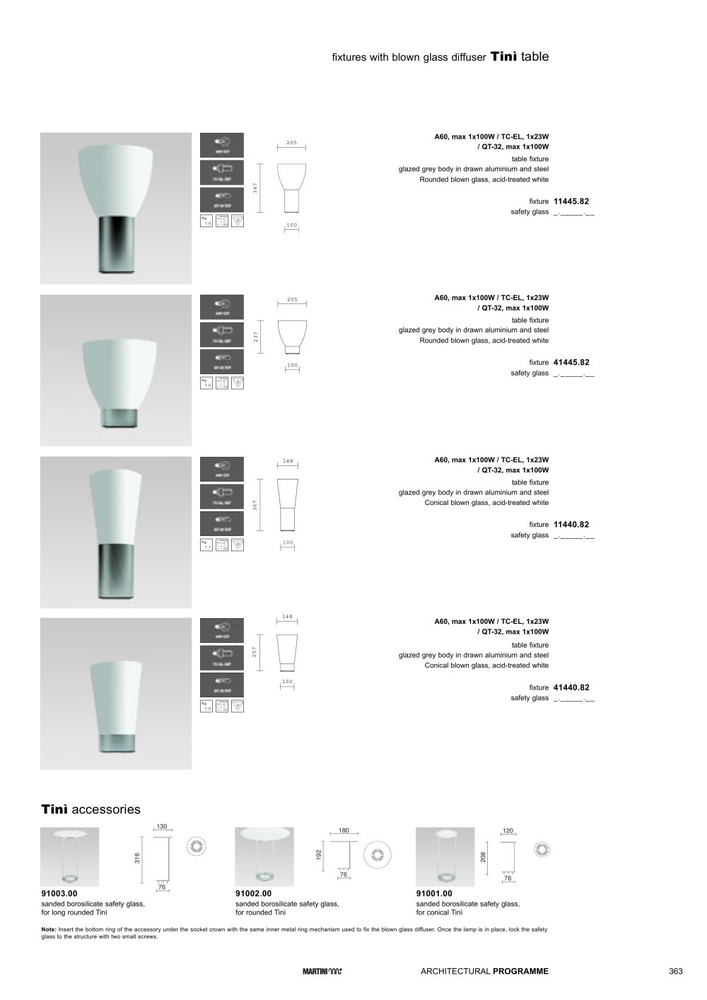 MARTINI Illuminazione - 205281, 16736, 24190