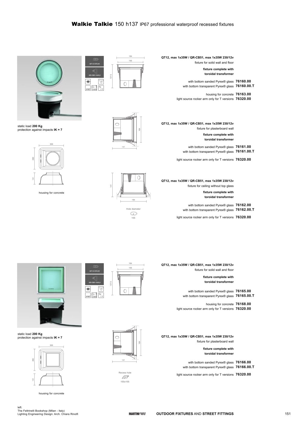 MARTINI Illuminazione - 23206, 31143