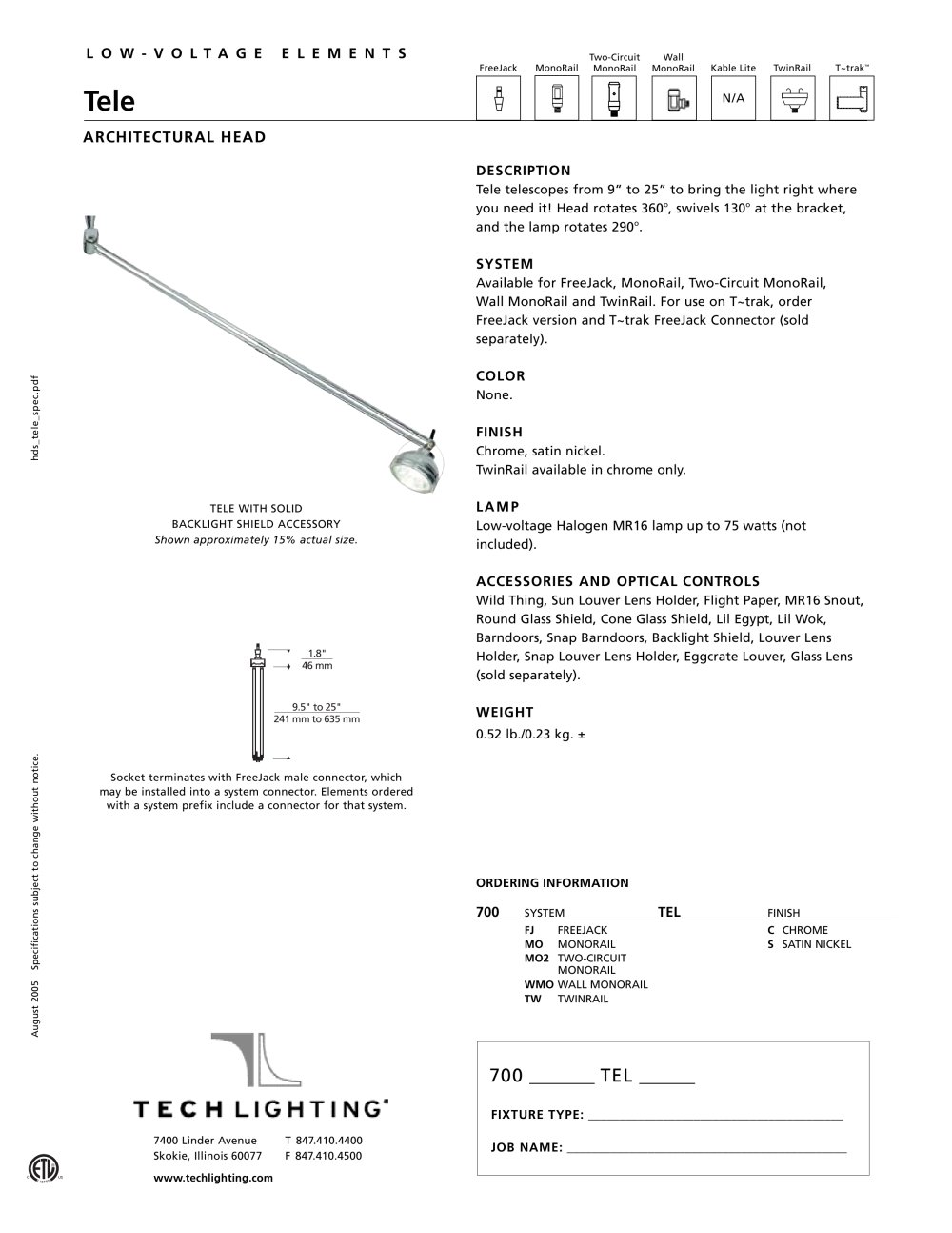 TECH LIGHTING - 24187