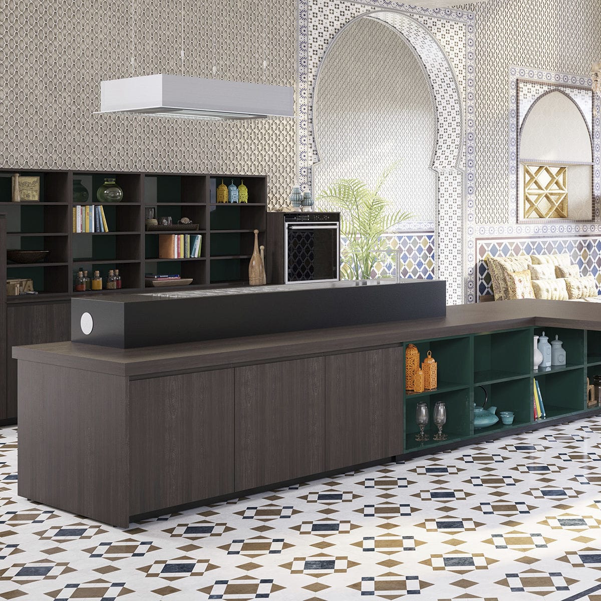 Cozinha Contempor Nea Em Madeira Com Ilha Amalfi Full By Cozinha Contempor Nea Em Madeira Com Ilha Amalfi Full By