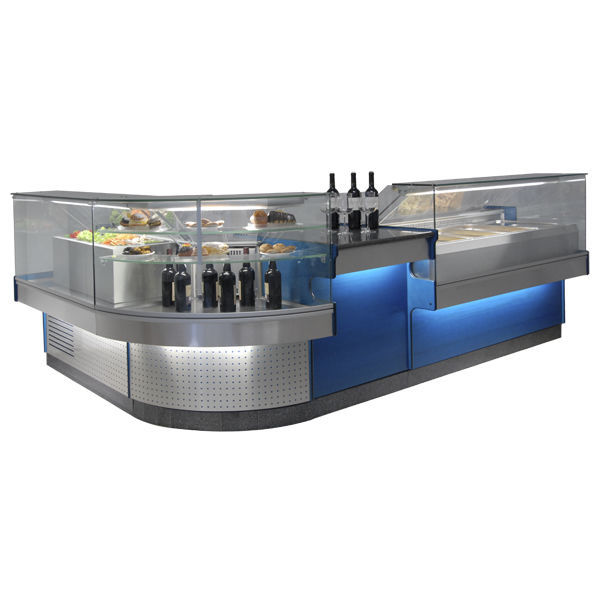 Vitrina Refrigerada Tipo Balc O Blue Jimo Cooling Technology Para