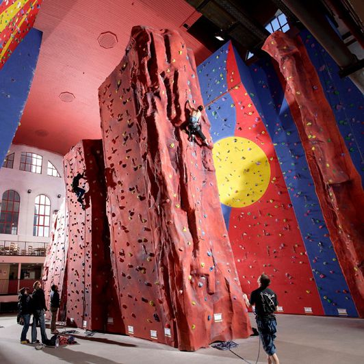 Parede De Escalada Fixa Dedicated Rockworks Ltd Para Parque Infantil