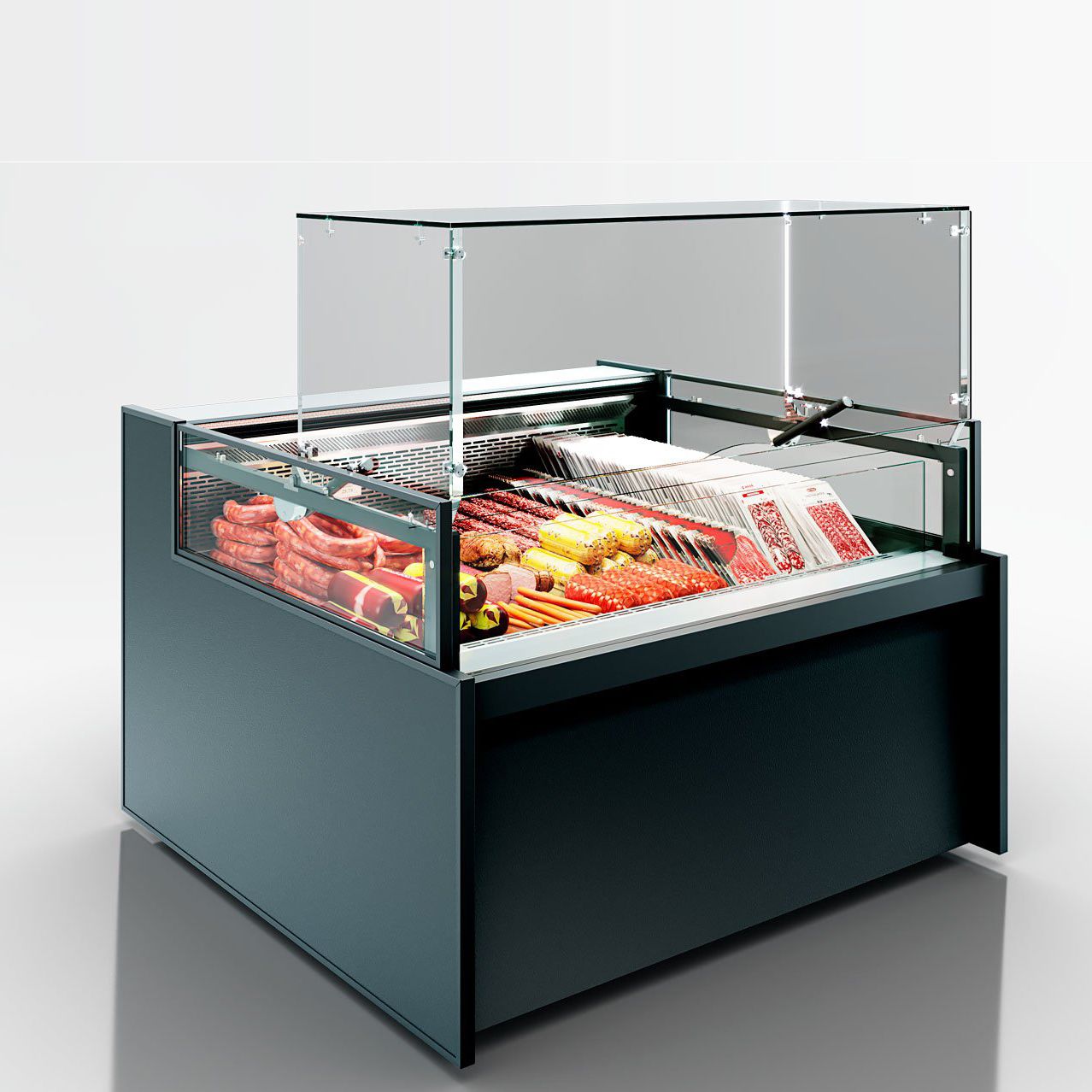 Vitrina Refrigerada Tipo Balc O Missouri Mc Deli Convertible