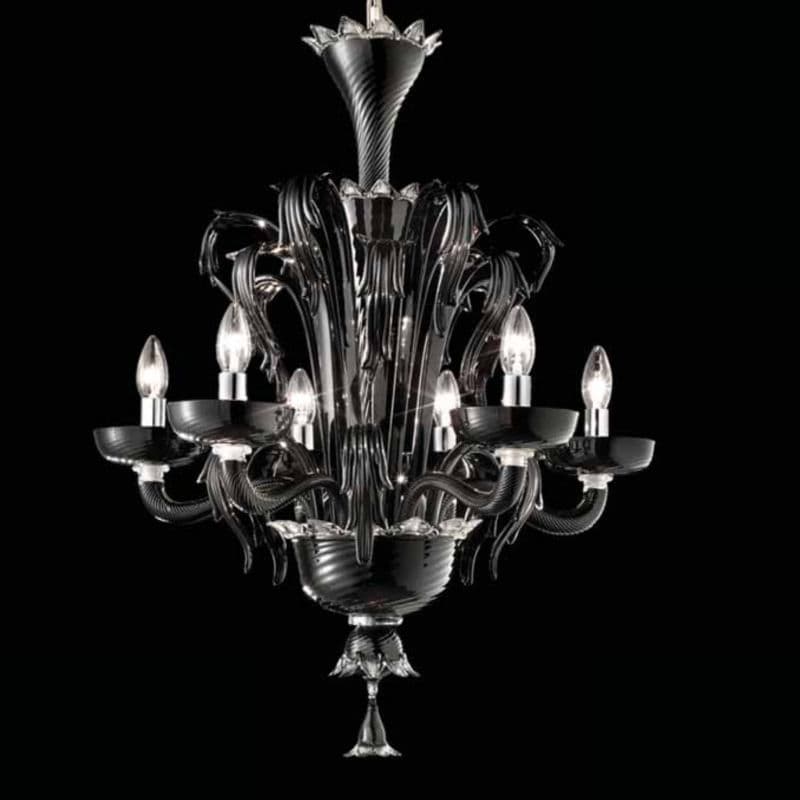 Lustre Cl Ssico Salieri Wave Murano Glass Srl Em Vidro De Murano