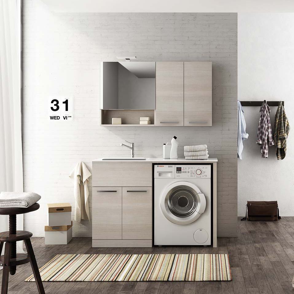 Móvel para lavanderia - LAUNDRY: 08 - LEGNOBAGNO Móvel para lavanderia - LAUNDRY: 08 - LEGNOBAGNO