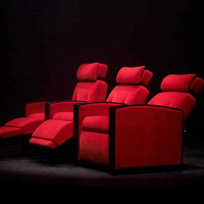 Poltrona De Cinema Em Couro Votre Cinema Home Cinema Da Linha