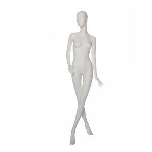 Manequim Feminino Adulto STU7 Cofrad Mannequins Abstrato Branco