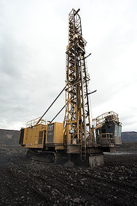 perfuratriz a diesel / rotativa / para construção civil