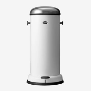 lixeira para cozinha / em inox / em aço / com pedal