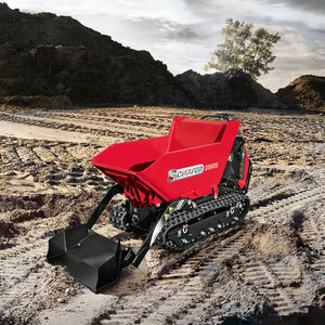 mini dumper com sistema de descarga frontal / de esteiras / elétrico / fora-de-estrada