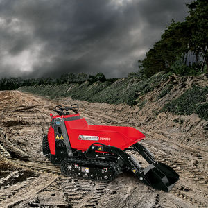 mini dumper com sistema de descarga frontal / de esteiras / elétrico / fora-de-estrada