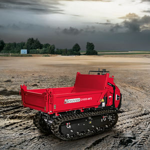 mini dumper com sistema de descarga frontal / de esteiras / elétrico / fora-de-estrada