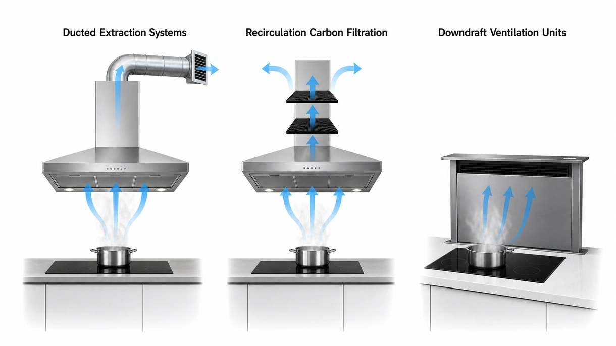 Detailed view of a high-efficiency stainless steel baffle filter showcasing the precision engineered grease capture channels.