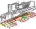 Hydraulic and thermal installation software