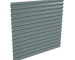 Corrugated sheet metal