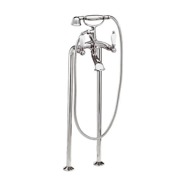 Doublehandle shower mixer tap RT4102XL DANIEL for bathtubs / floormounted