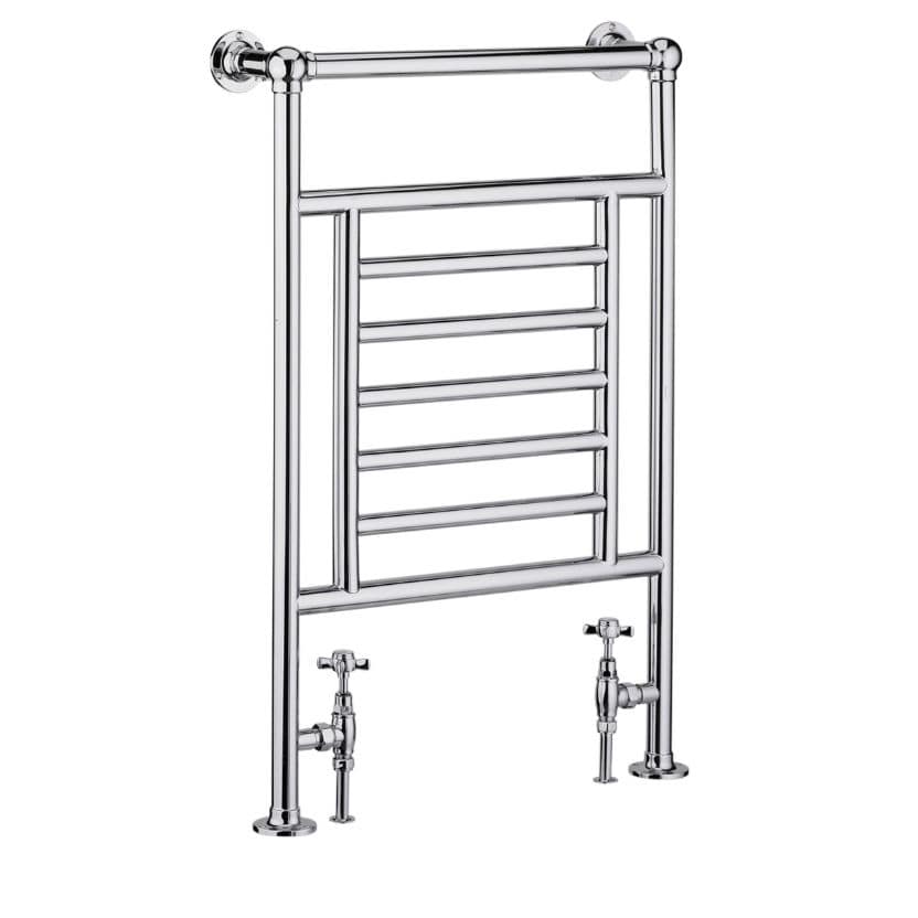 Vertical heated towel rail AHC74 HERITAGE BATHROOMS