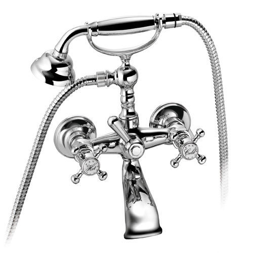 Doublehandle shower mixer tap ADAMS 521020 PALAZZANI.EU Srl