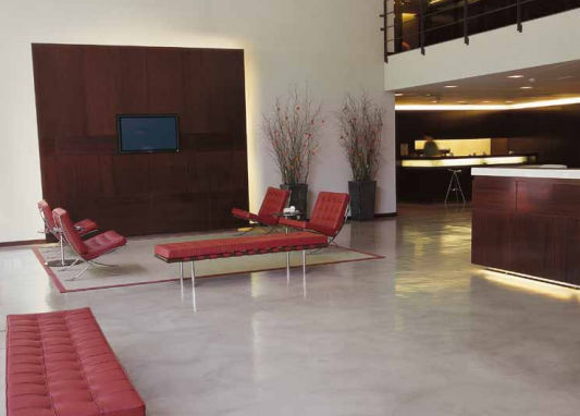 Cement Flooring Quartz Tertiary Residential Microcemento